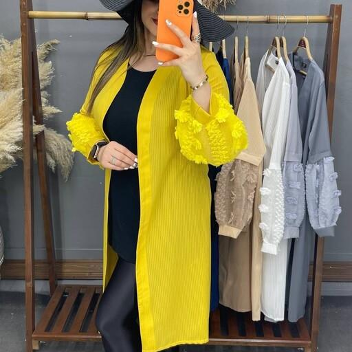مانتو پدیده کرپ حریر میله ای